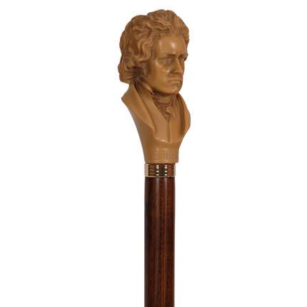 View a Beethoven handled Walking Stick