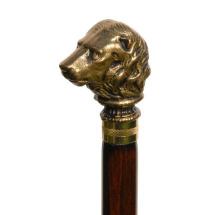 Canne de Marche à Poignée Lion en Bronze